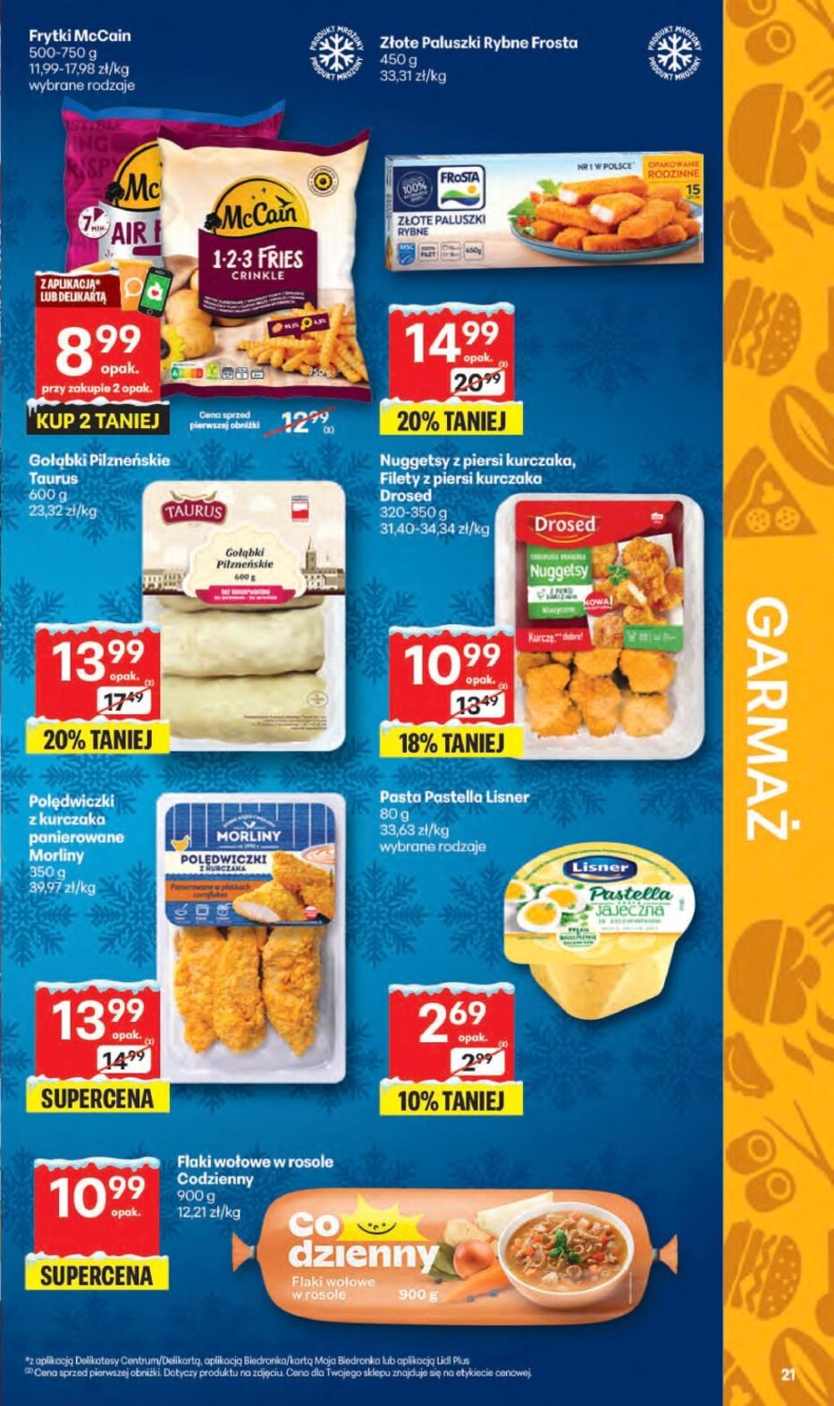 Gazetka promocyjna Delikatesy Centrum do 17/12/2025 str.21