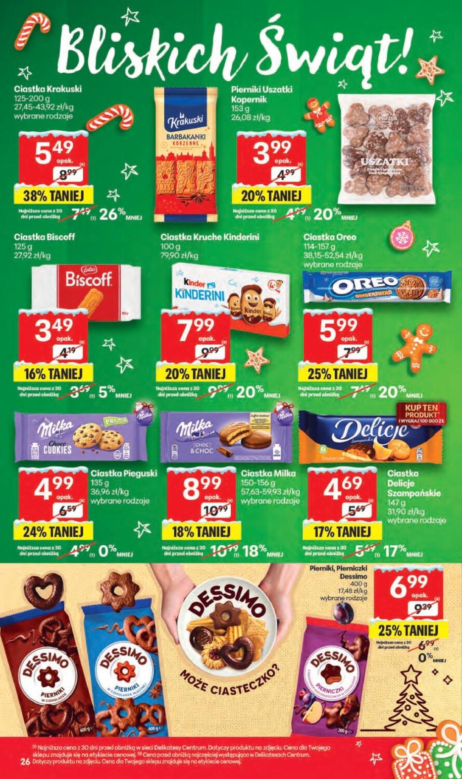 Gazetka promocyjna Delikatesy Centrum do 17/12/2025 str.26