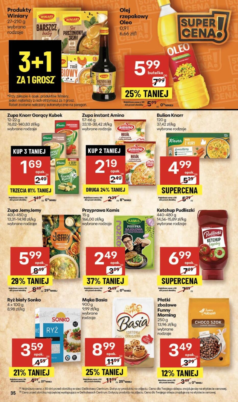Gazetka promocyjna Delikatesy Centrum do 01/10/2025 str.35