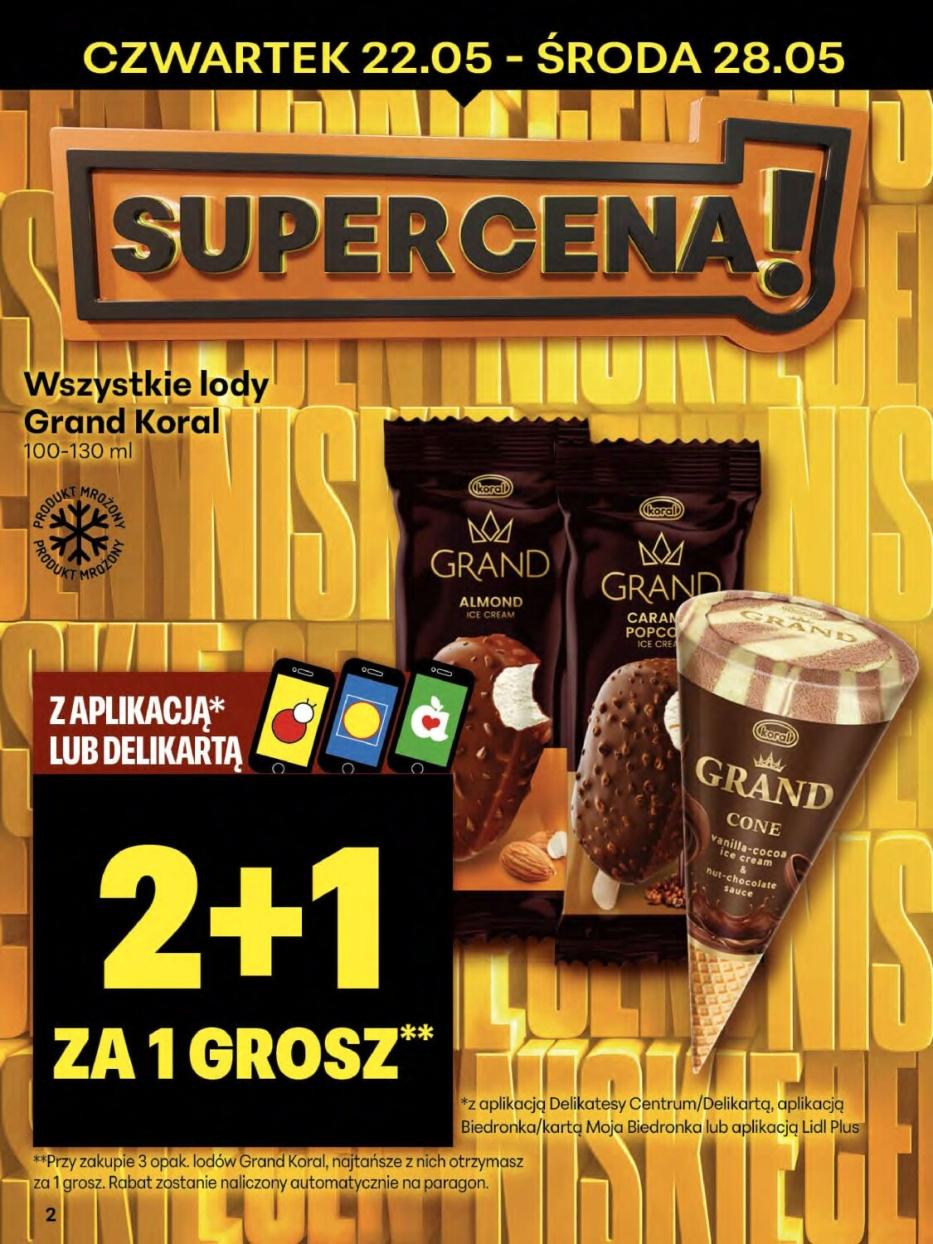 Gazetka promocyjna Delikatesy Centrum do 28/05/2025 str.2