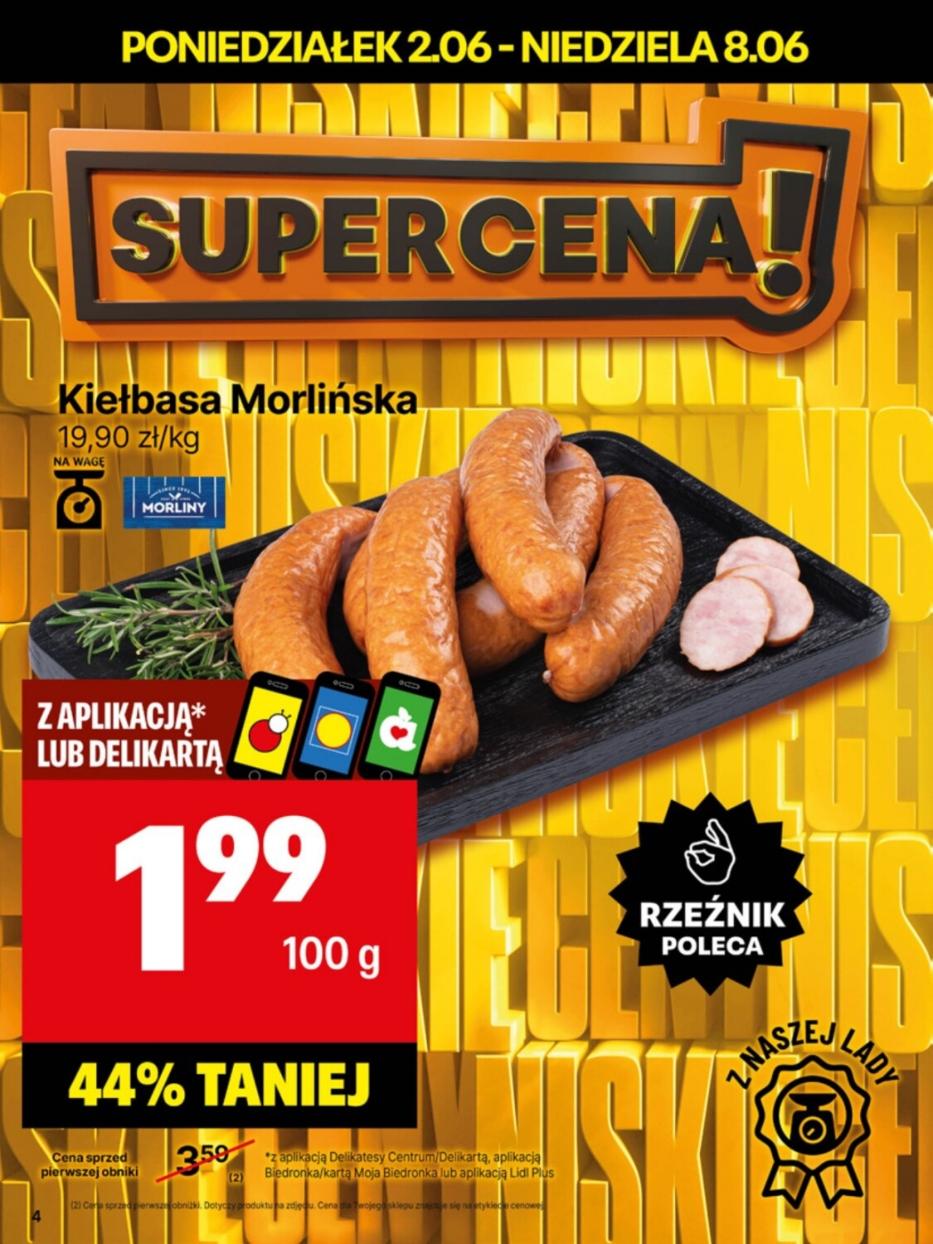 Gazetka promocyjna Delikatesy Centrum do 07/06/2025 str.4