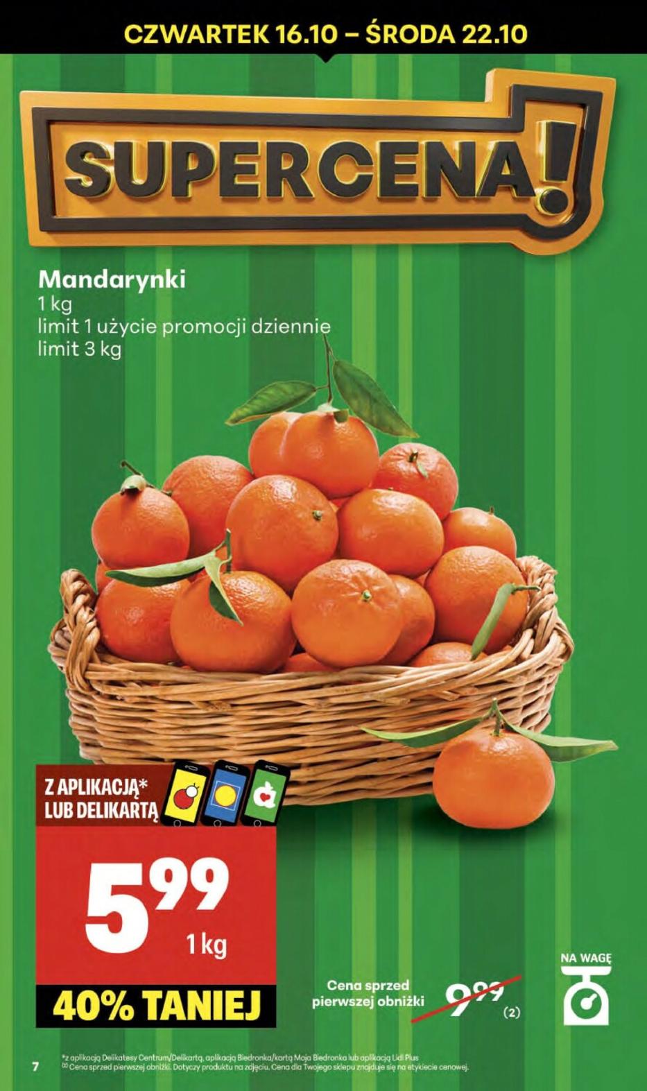 Gazetka promocyjna Delikatesy Centrum do 22/10/2025 str.7