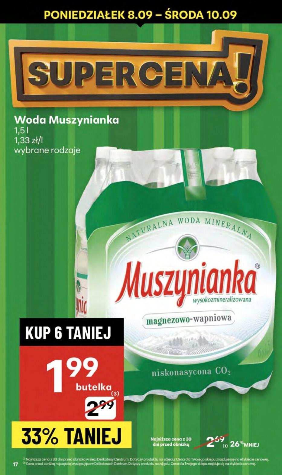 Gazetka promocyjna Delikatesy Centrum do 10/09/2025 str.17