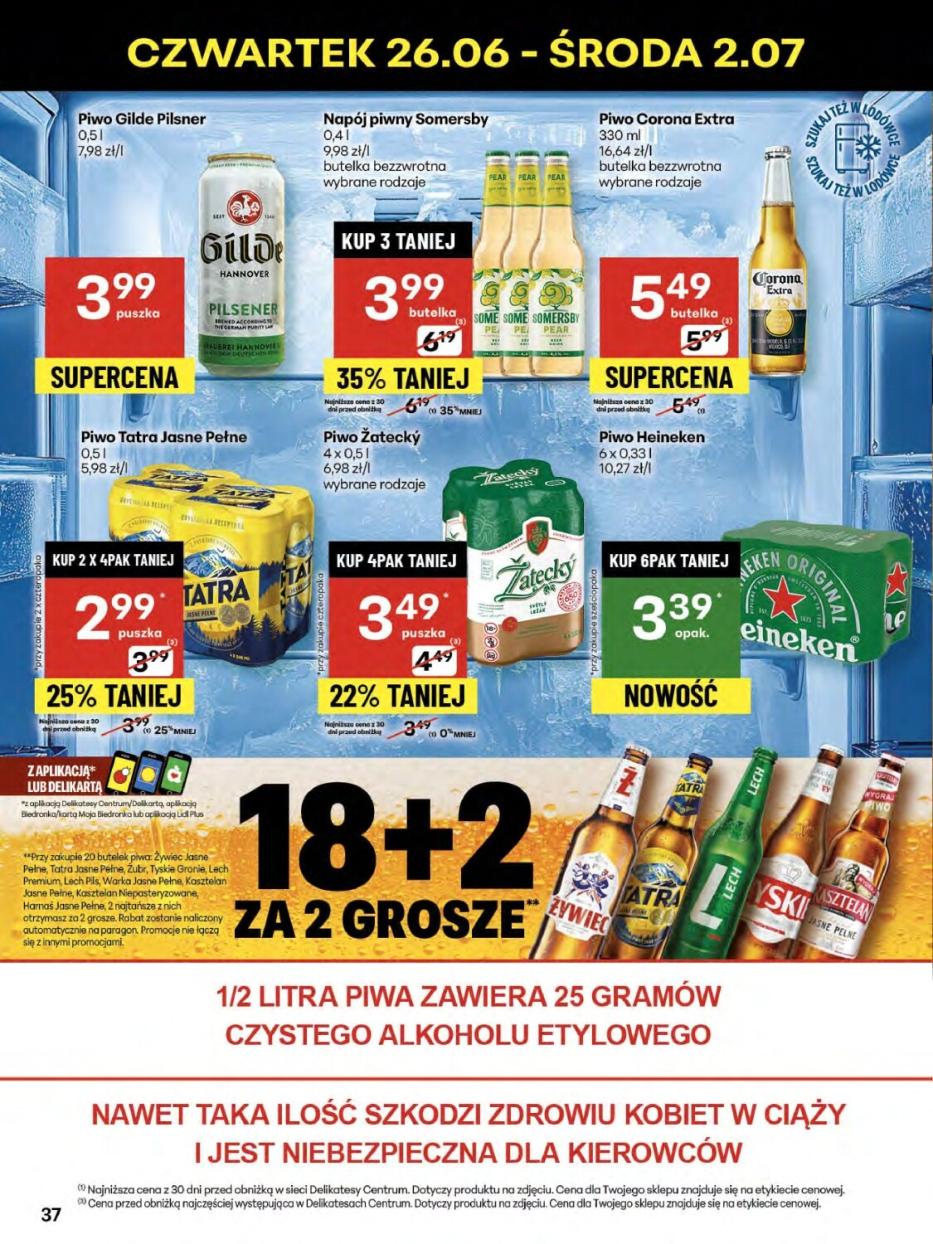 Gazetka promocyjna Delikatesy Centrum do 02/07/2025 str.37