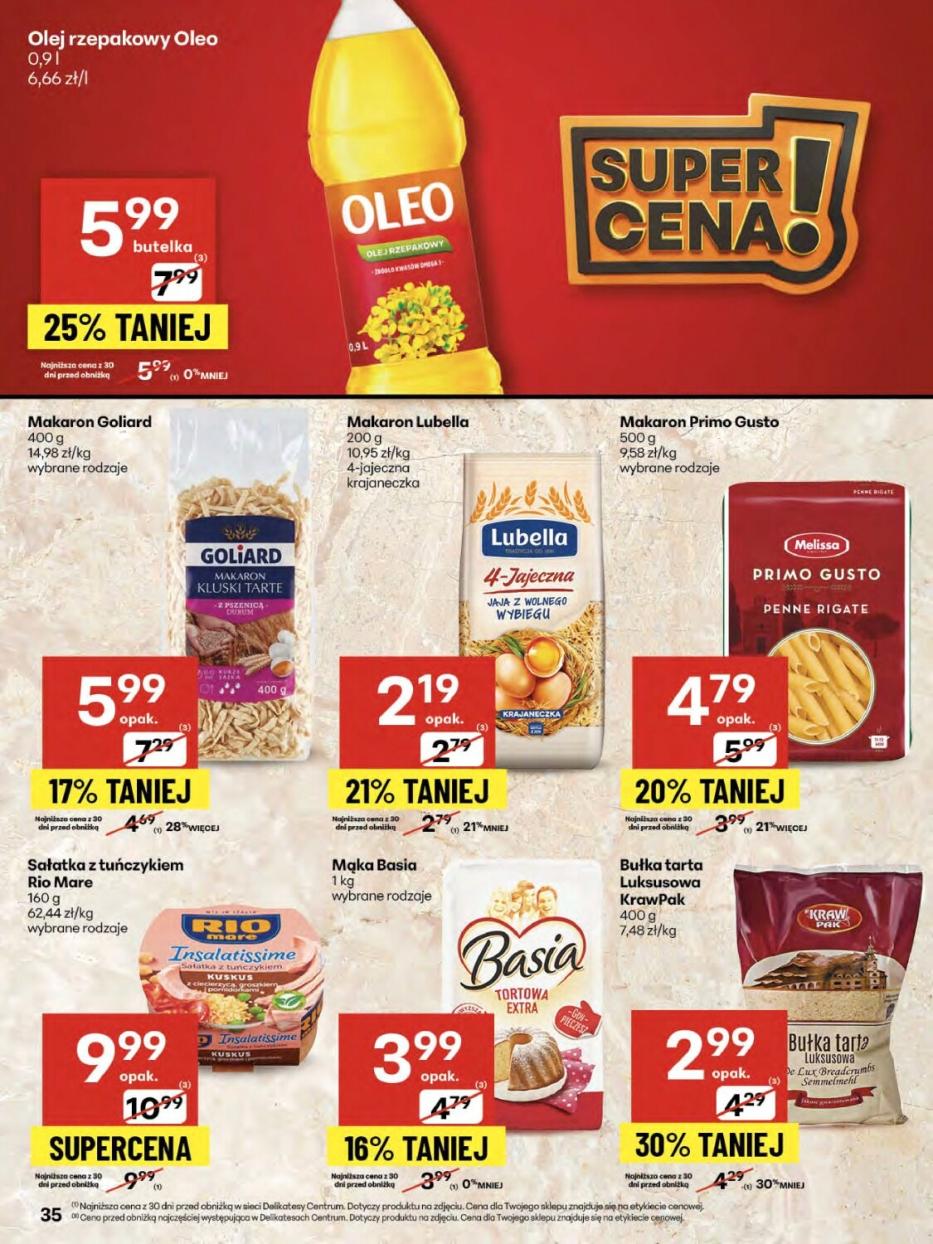 Gazetka promocyjna Delikatesy Centrum do 20/08/2025 str.35