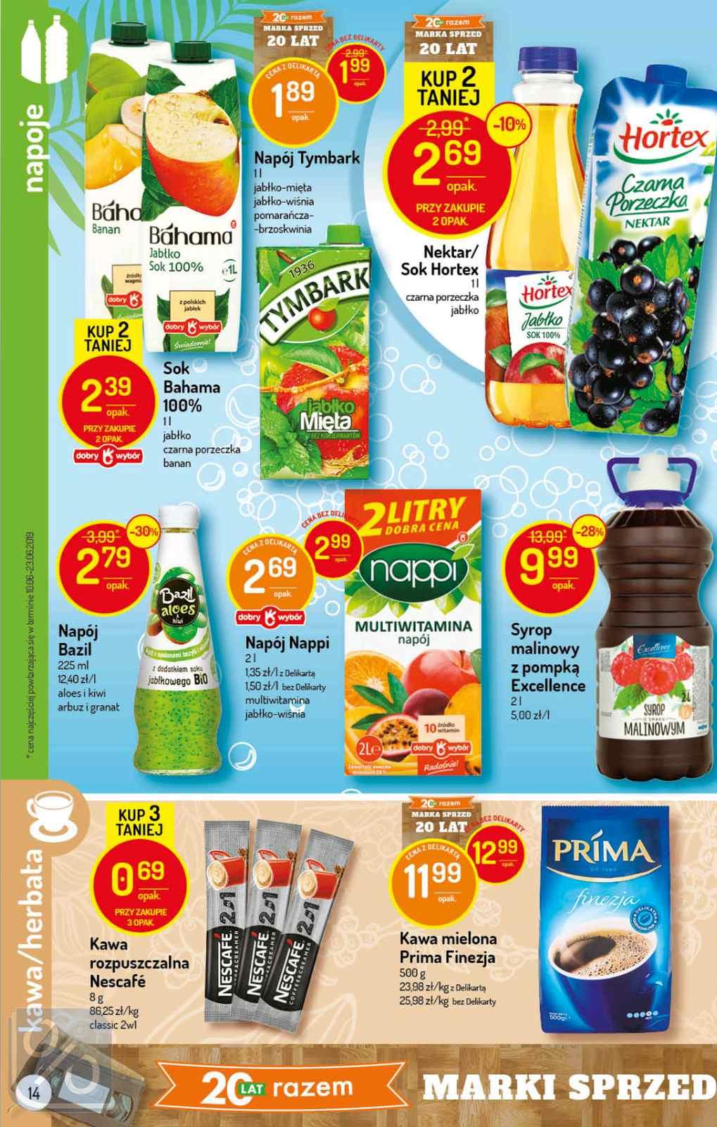 Gazetka promocyjna Delikatesy Centrum do 07/08/2019 str.14