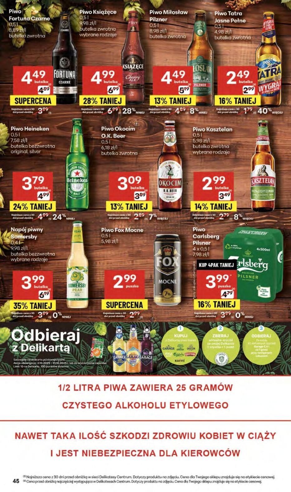 Gazetka promocyjna Delikatesy Centrum do 15/10/2025 str.45