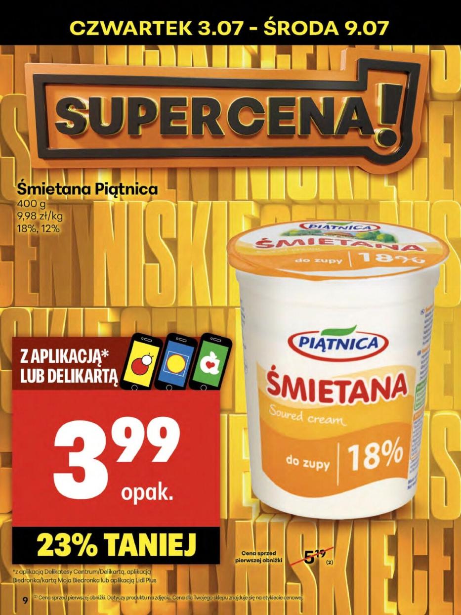 Gazetka promocyjna Delikatesy Centrum do 09/07/2025 str.9