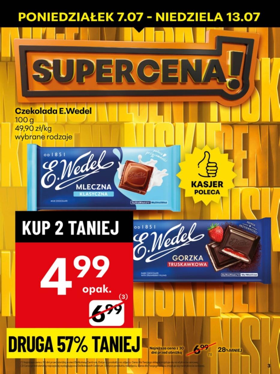 Gazetka promocyjna Delikatesy Centrum do 13/07/2025 str.3