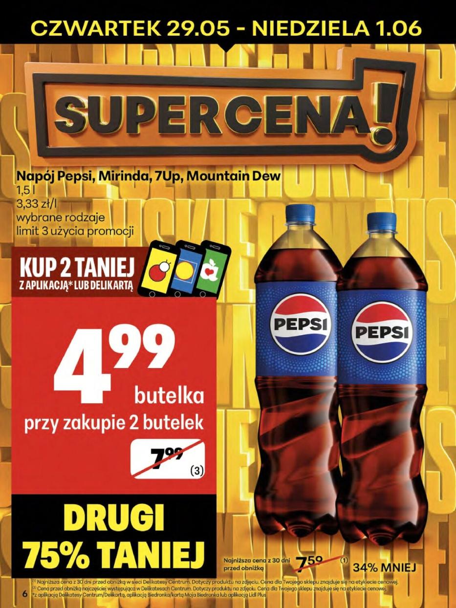Gazetka promocyjna Delikatesy Centrum do 04/06/2025 str.6