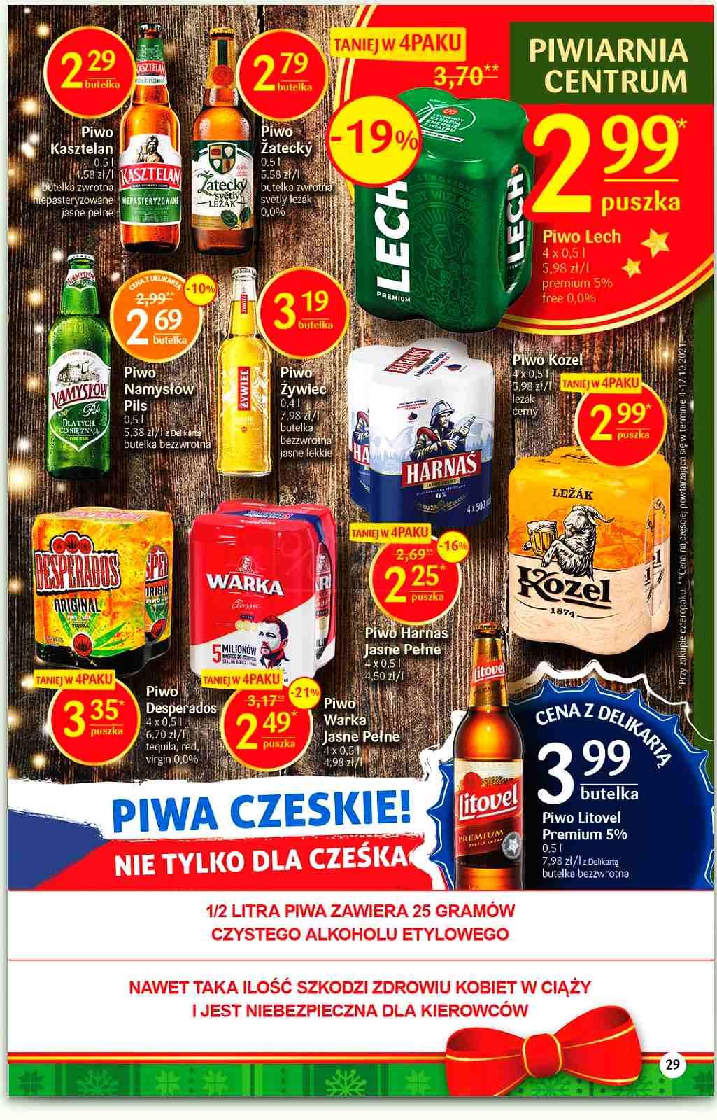 Gazetka promocyjna Delikatesy Centrum do 15/12/2021 str.29