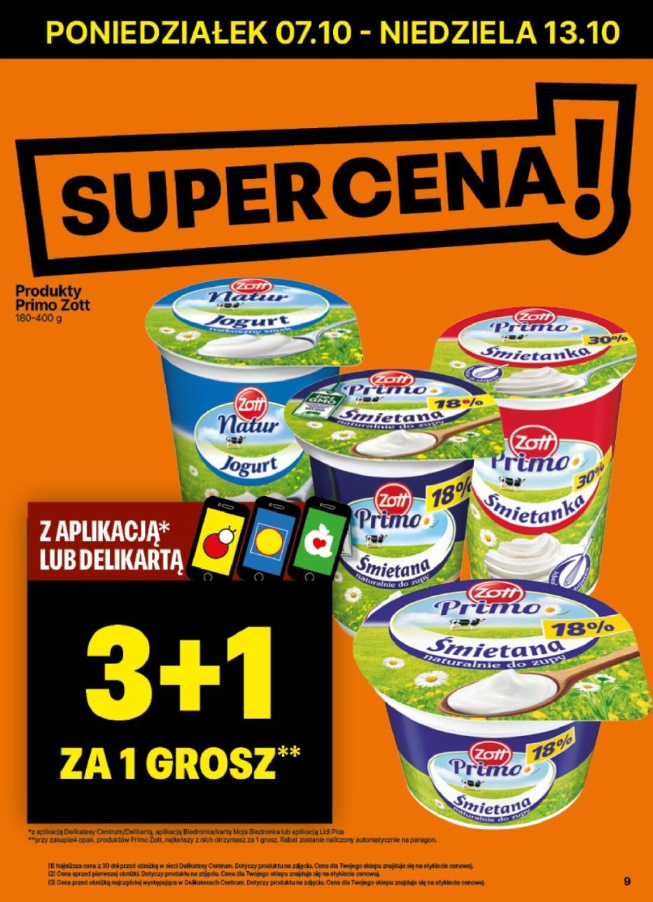 Gazetka promocyjna Delikatesy Centrum do 12/10/2024 str.9