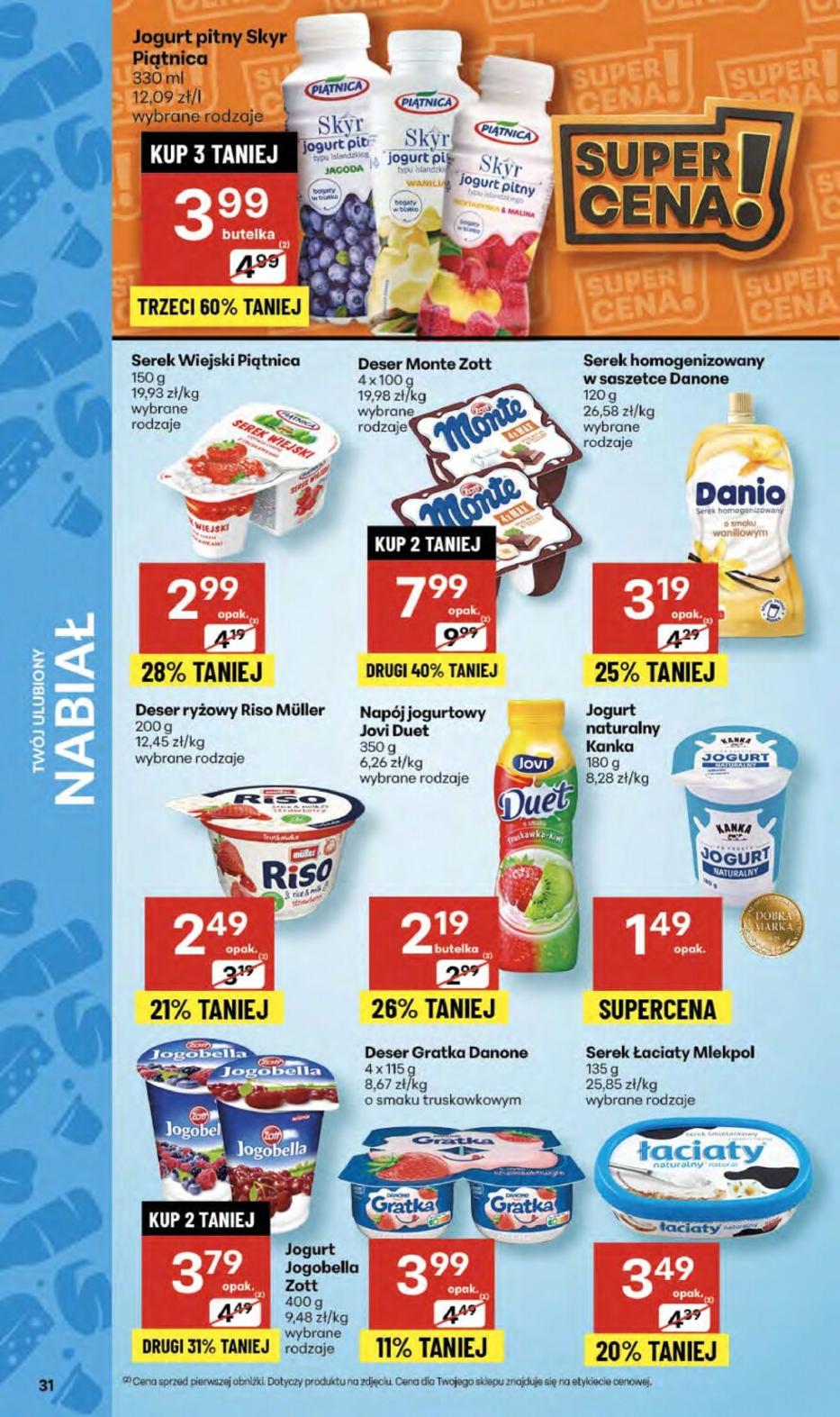 Gazetka promocyjna Delikatesy Centrum do 22/10/2025 str.31