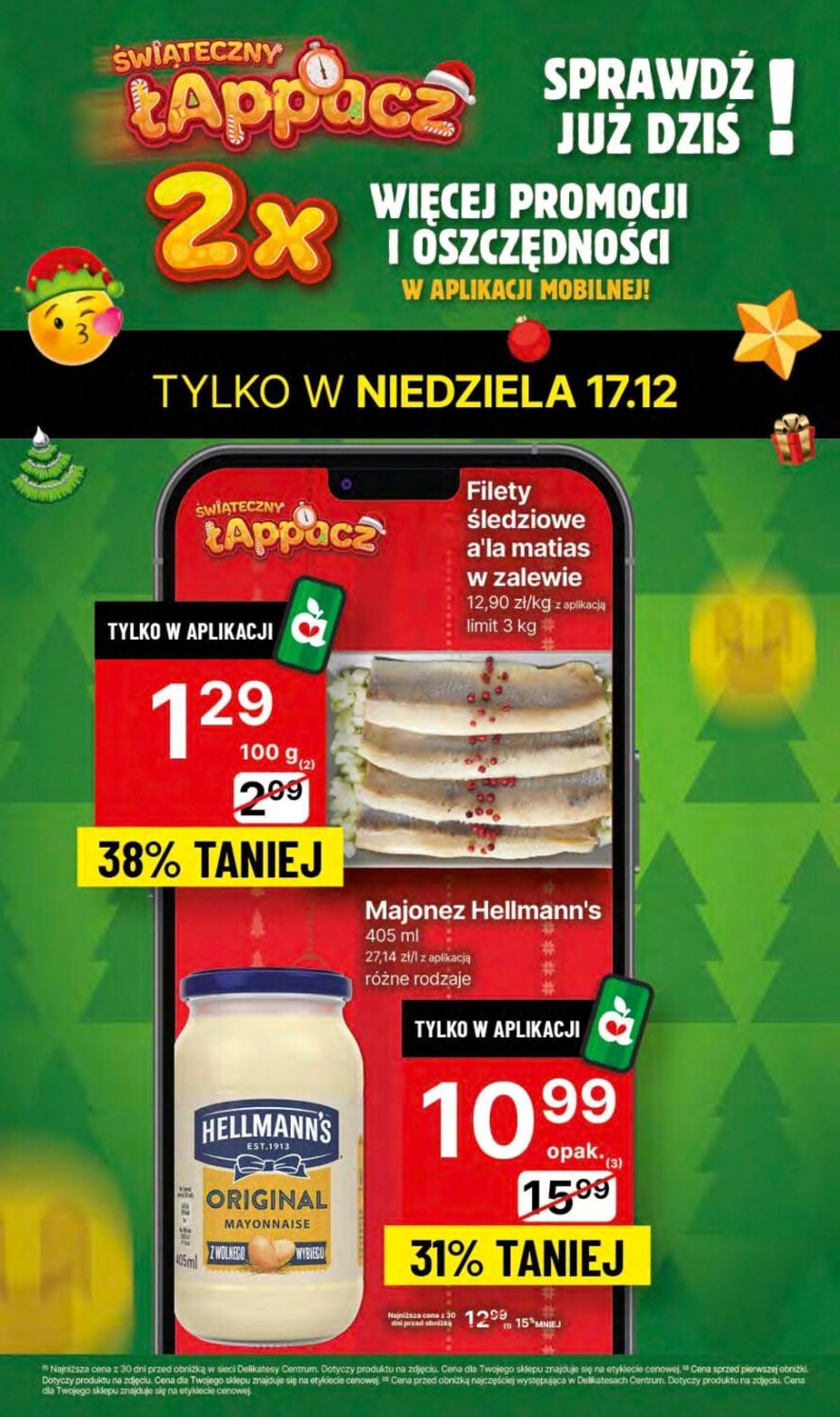 Gazetka promocyjna Delikatesy Centrum do 20/12/2023 str.9