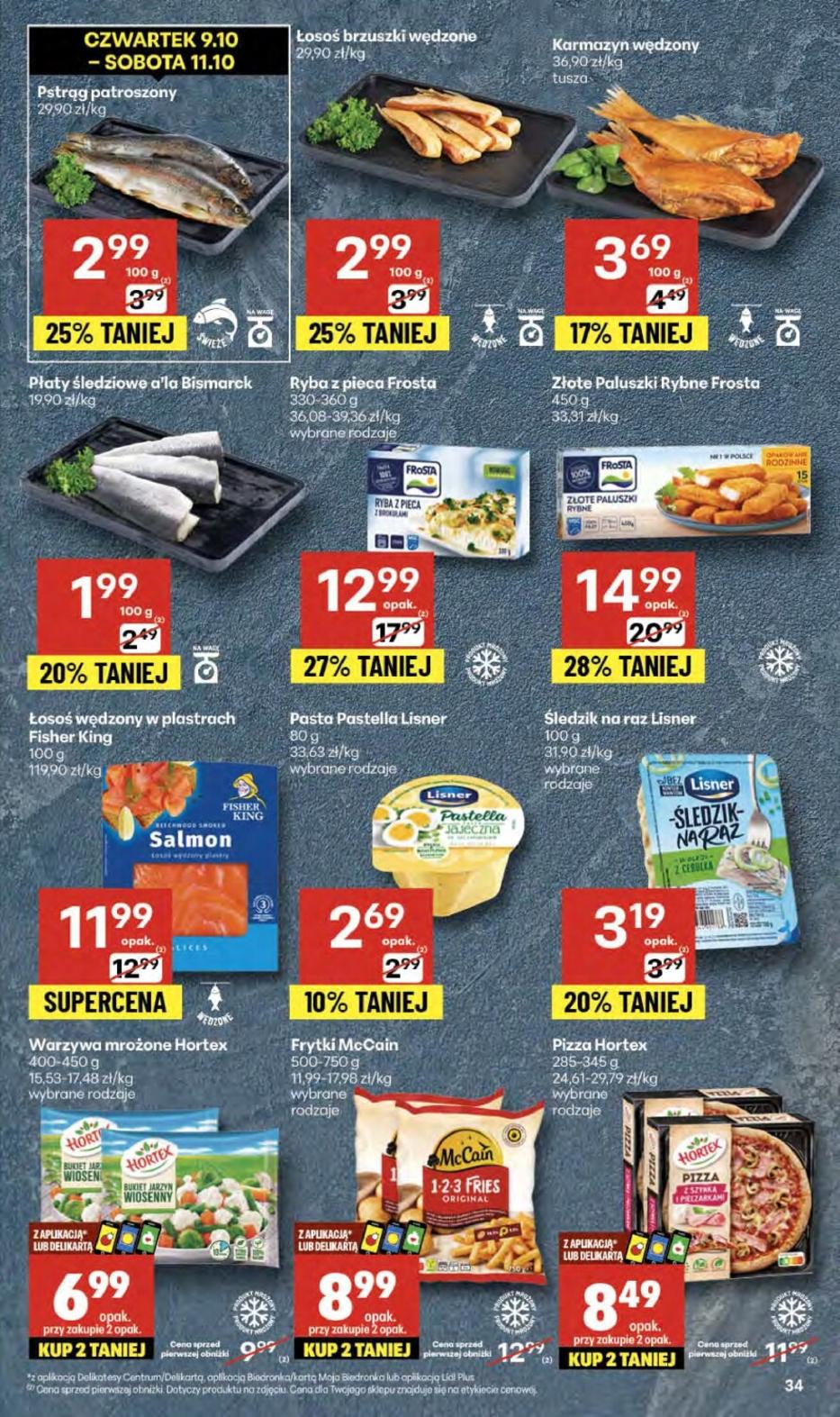Gazetka promocyjna Delikatesy Centrum do 15/10/2025 str.34