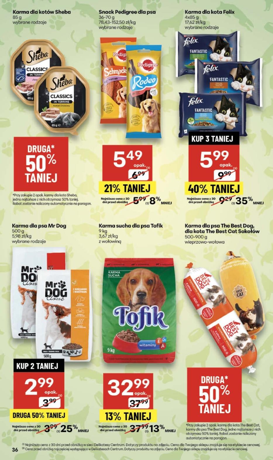 Gazetka promocyjna Delikatesy Centrum do 29/10/2025 str.36