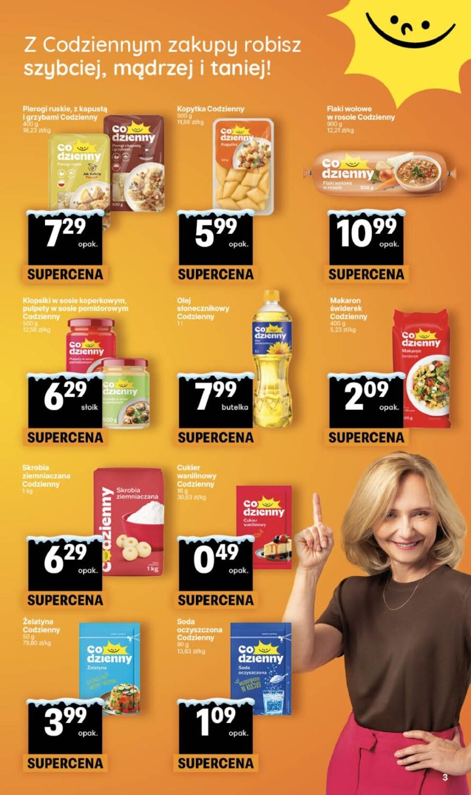 Gazetka promocyjna Delikatesy Centrum do 28/01/2026 str.3