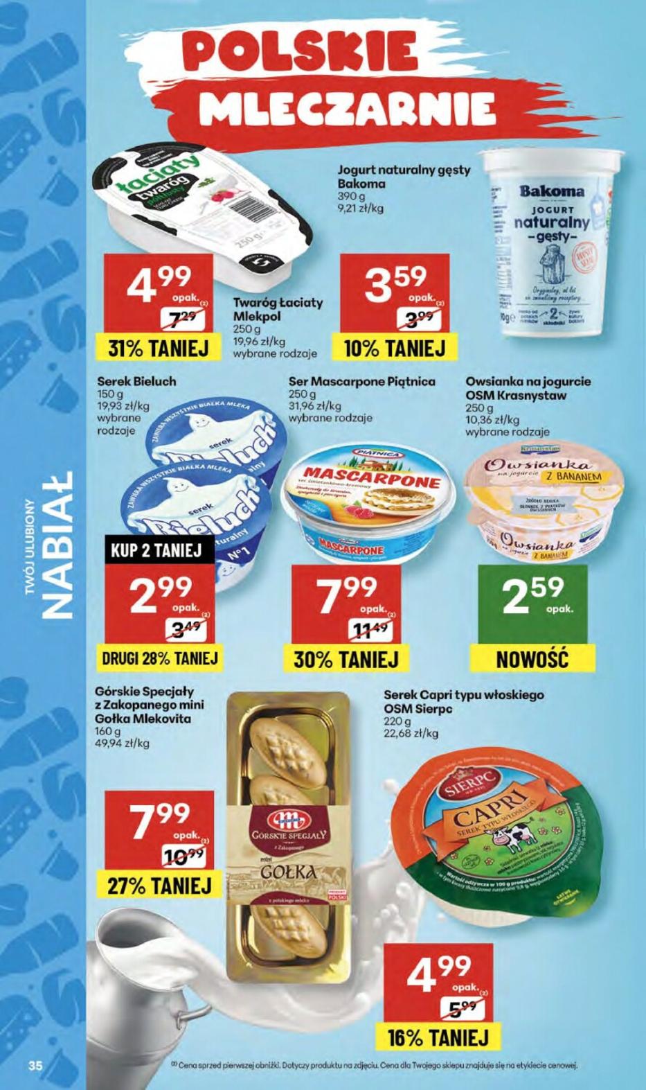 Gazetka promocyjna Delikatesy Centrum do 08/10/2025 str.35