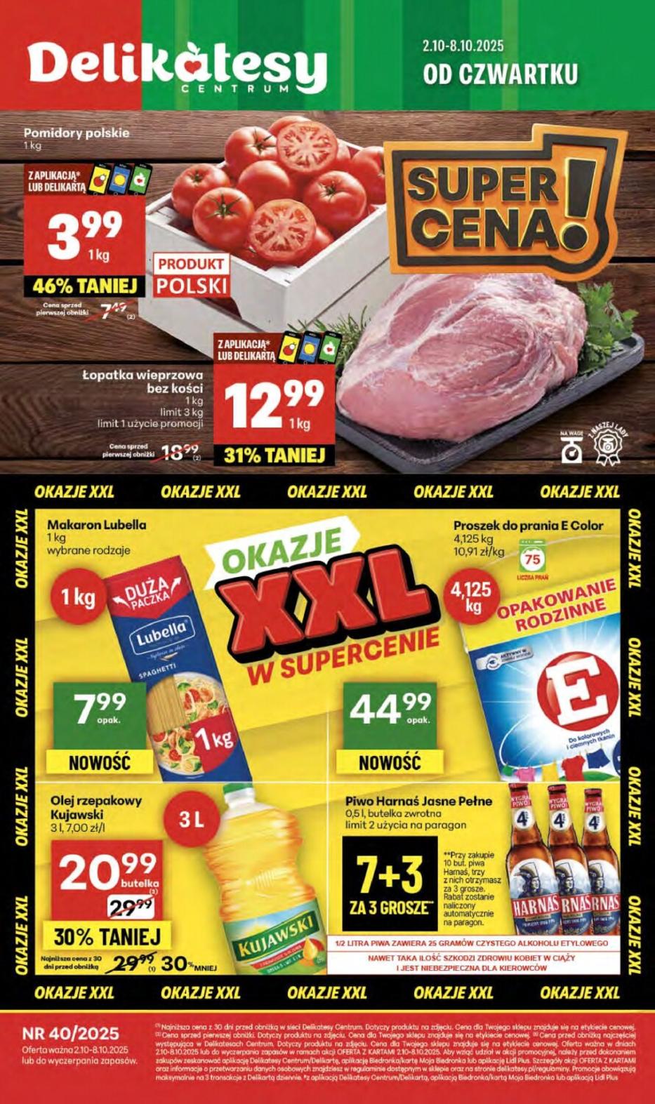 Gazetka promocyjna Delikatesy Centrum do 08/10/2025 str.1