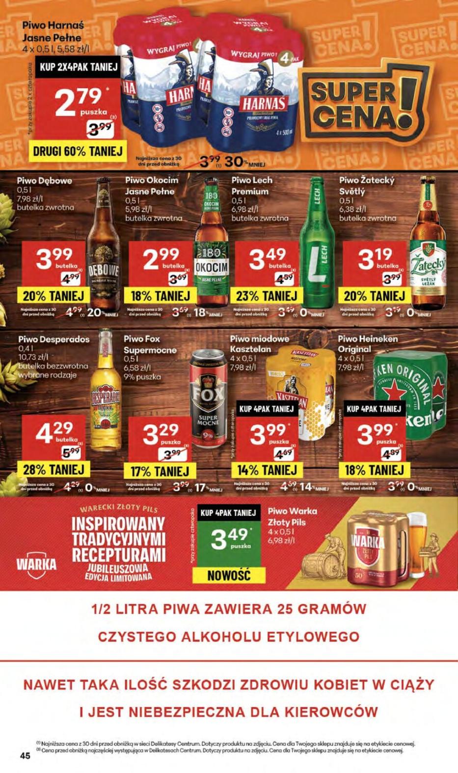 Gazetka promocyjna Delikatesy Centrum do 22/10/2025 str.45