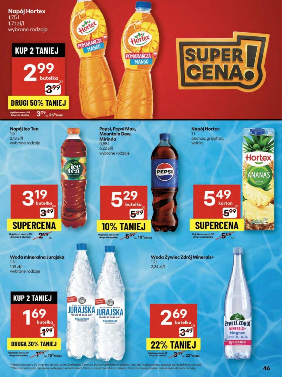 Gazetka promocyjna Delikatesy Centrum do 28/08/2025 str.46
