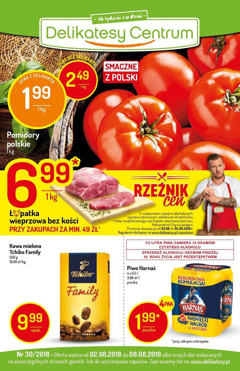 Gazetka promocyjna Delikatesy Centrum do 08/08/2018 str.0