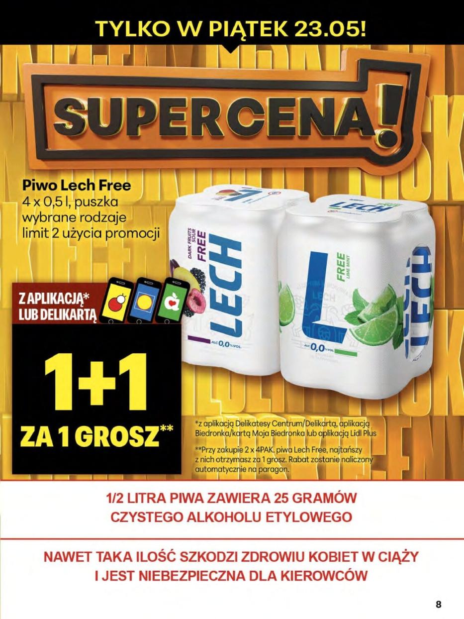 Gazetka promocyjna Delikatesy Centrum do 28/05/2025 str.8