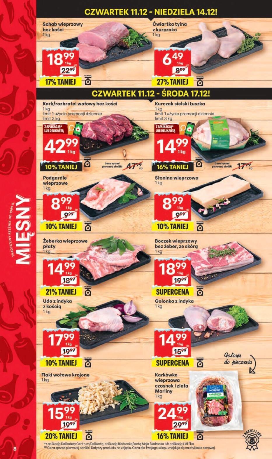 Gazetka promocyjna Delikatesy Centrum do 17/12/2025 str.8