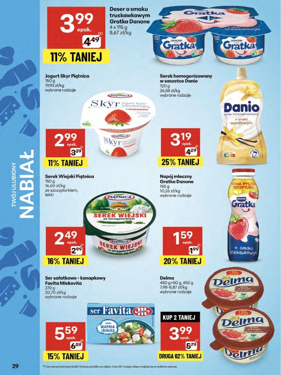 Gazetka promocyjna Delikatesy Centrum do 20/08/2025 str.29