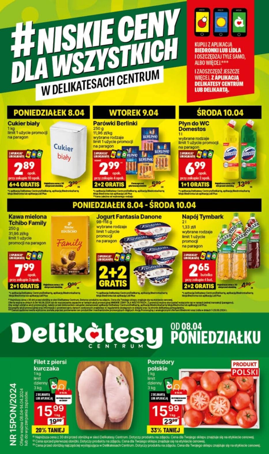 Gazetka promocyjna Delikatesy Centrum do 14/04/2024 str.3