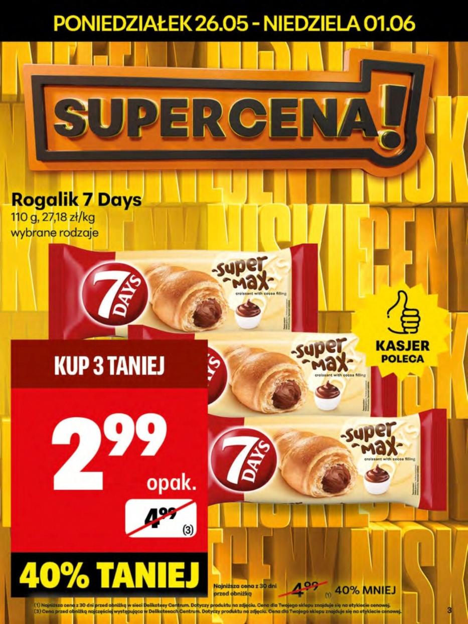 Gazetka promocyjna Delikatesy Centrum do 31/05/2025 str.3