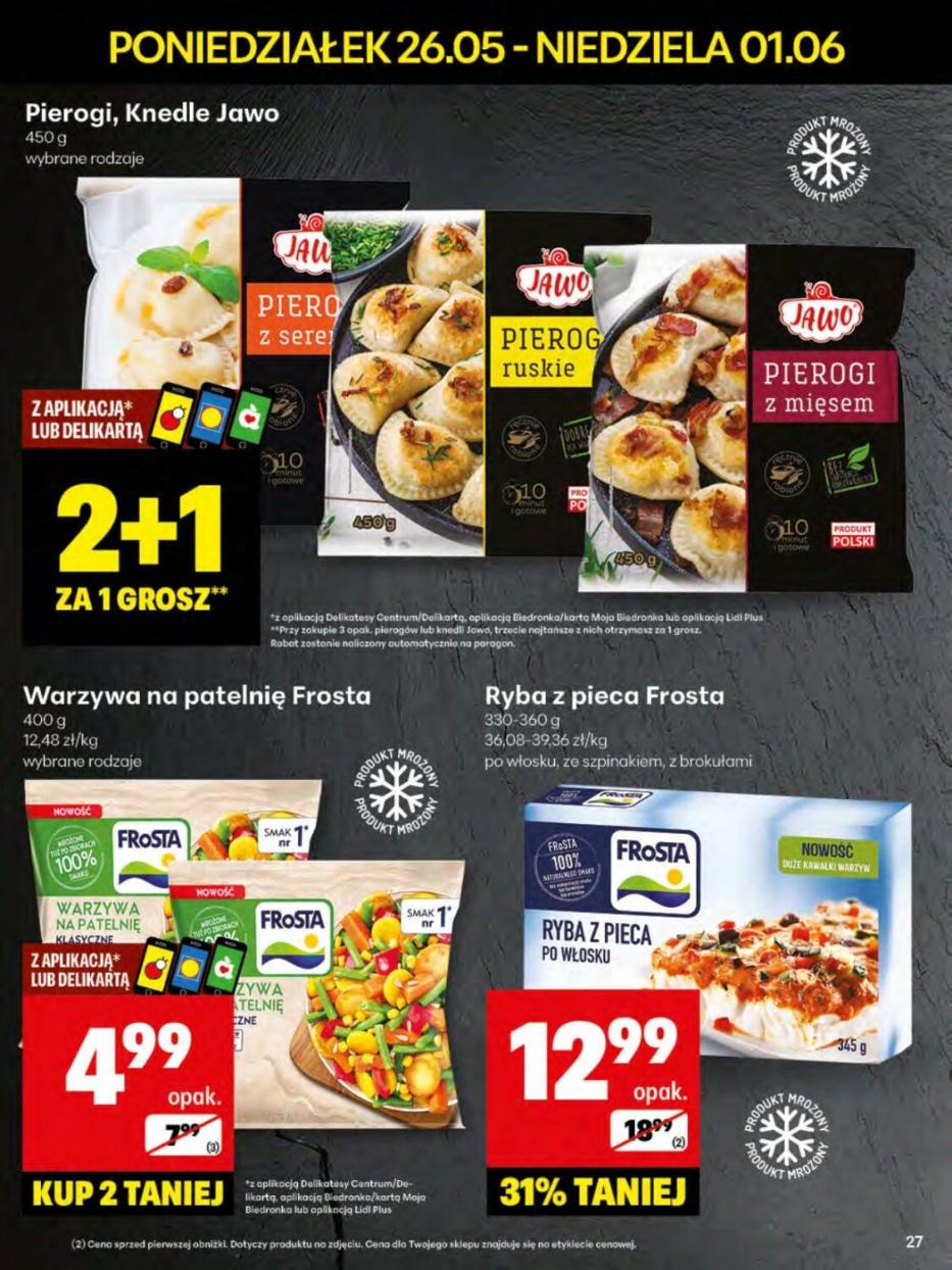 Gazetka promocyjna Delikatesy Centrum do 31/05/2025 str.27