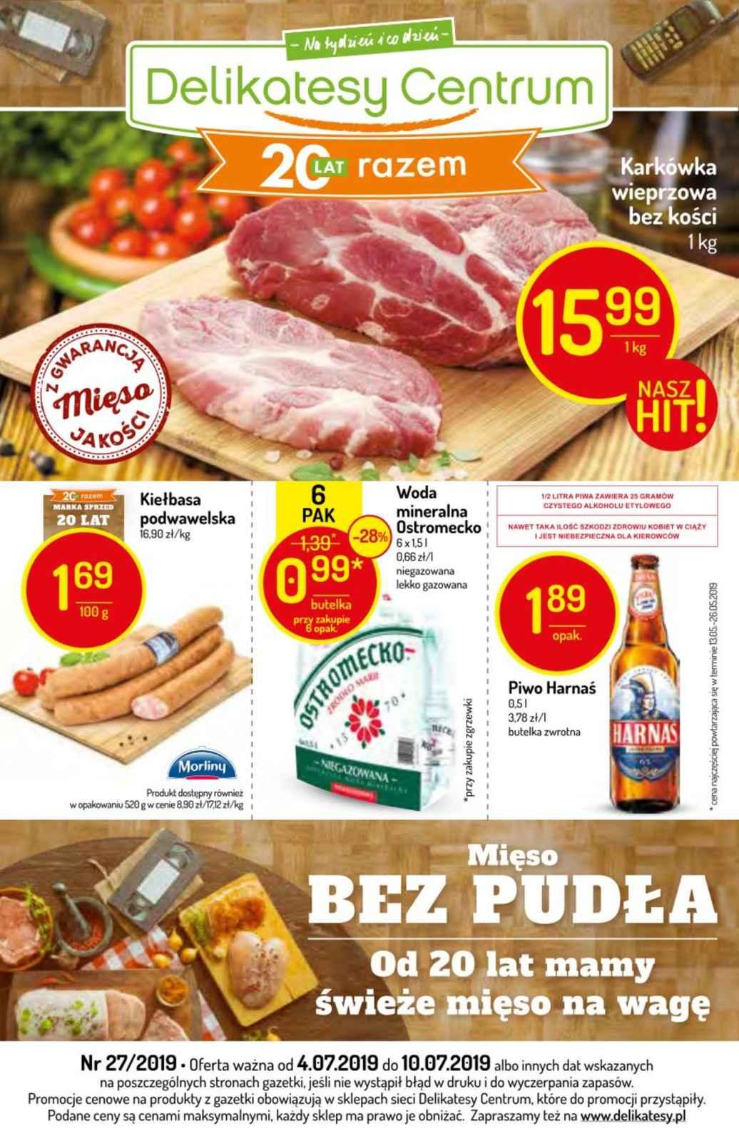 Gazetka promocyjna Delikatesy Centrum do 10/07/2019 str.20