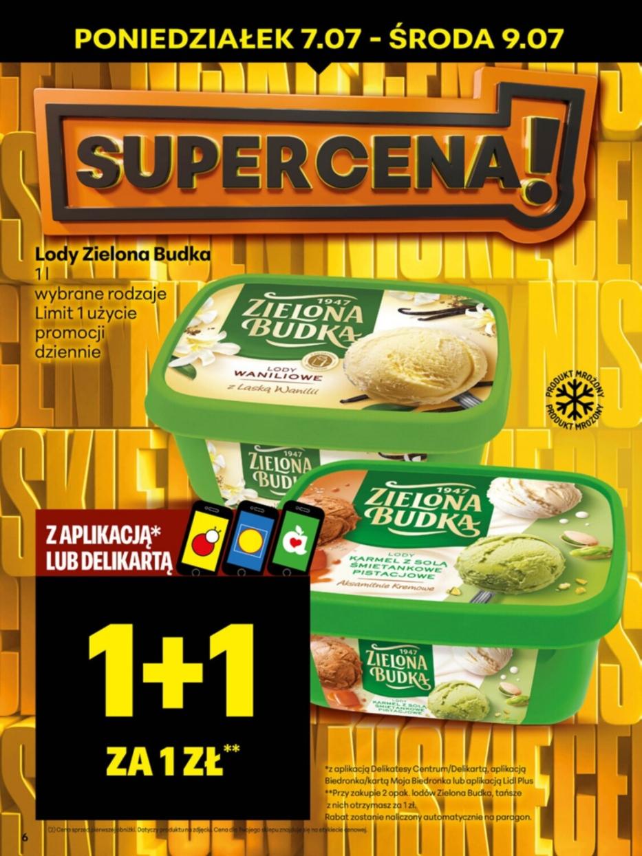 Gazetka promocyjna Delikatesy Centrum do 13/07/2025 str.6