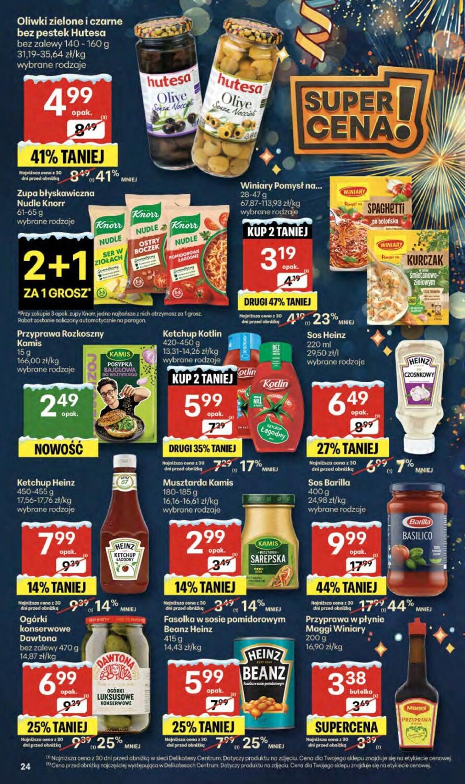 Gazetka promocyjna Delikatesy Centrum do 07/01/2026 str.24