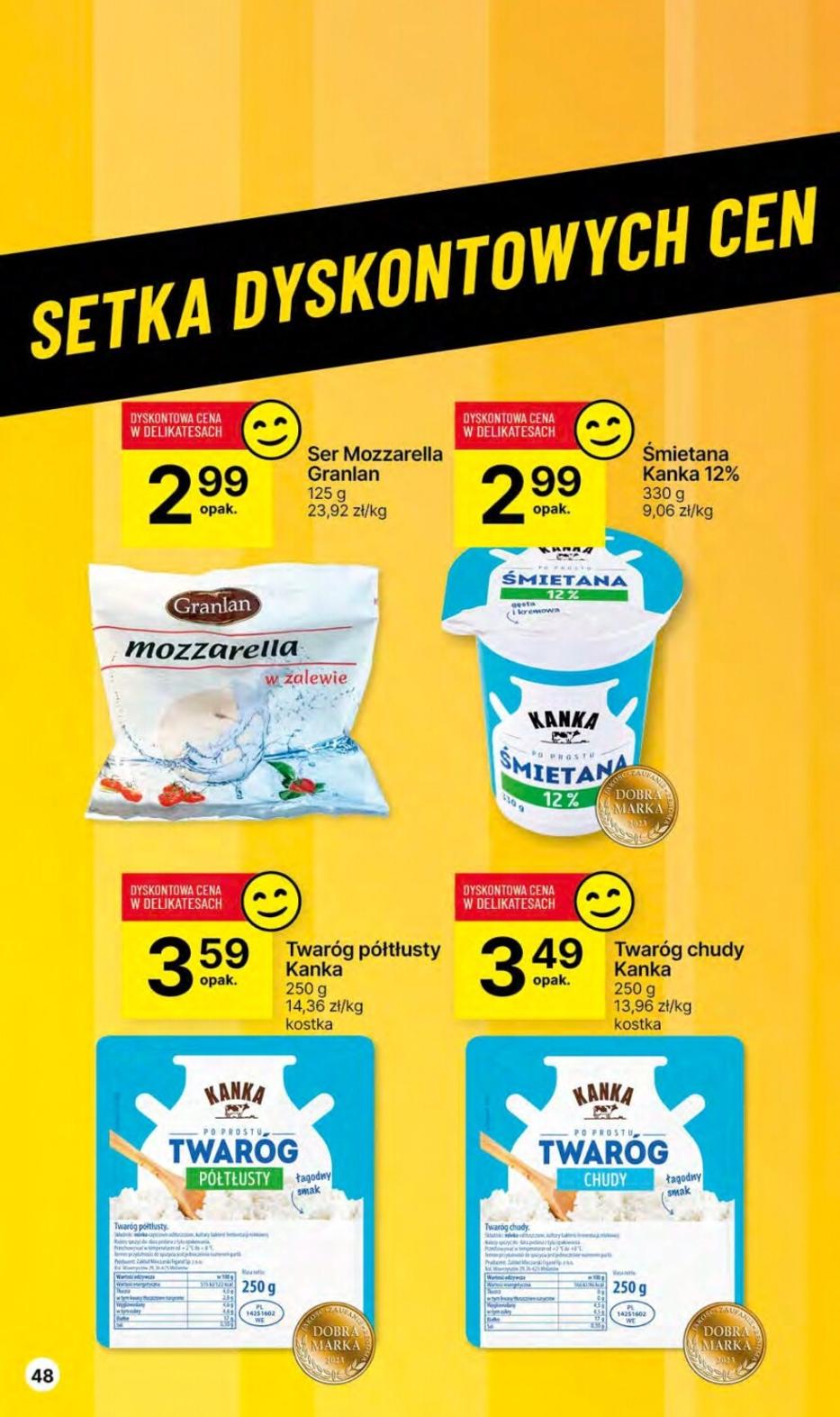 Gazetka promocyjna Delikatesy Centrum do 20/12/2023 str.48