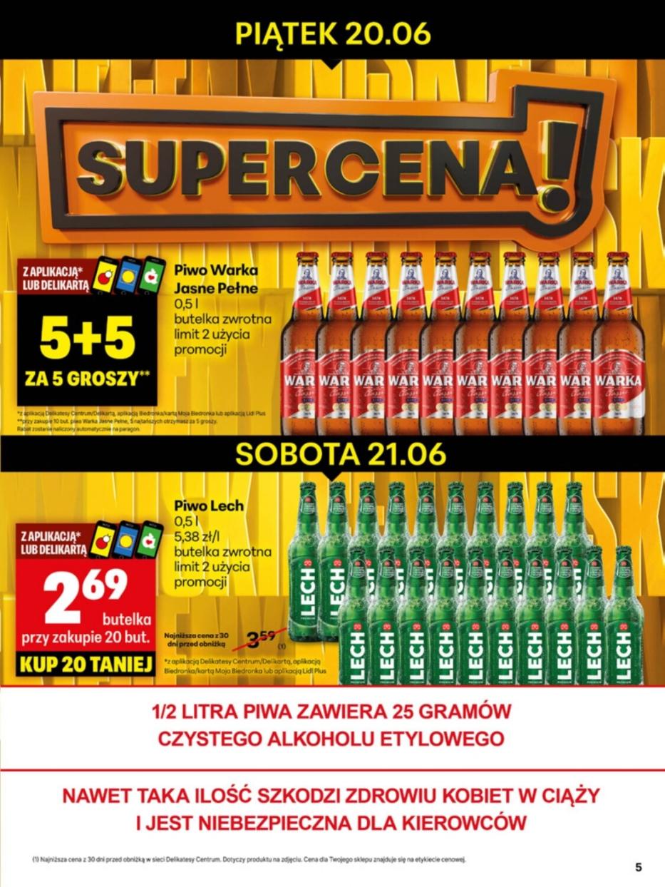Gazetka promocyjna Delikatesy Centrum do 21/06/2025 str.5
