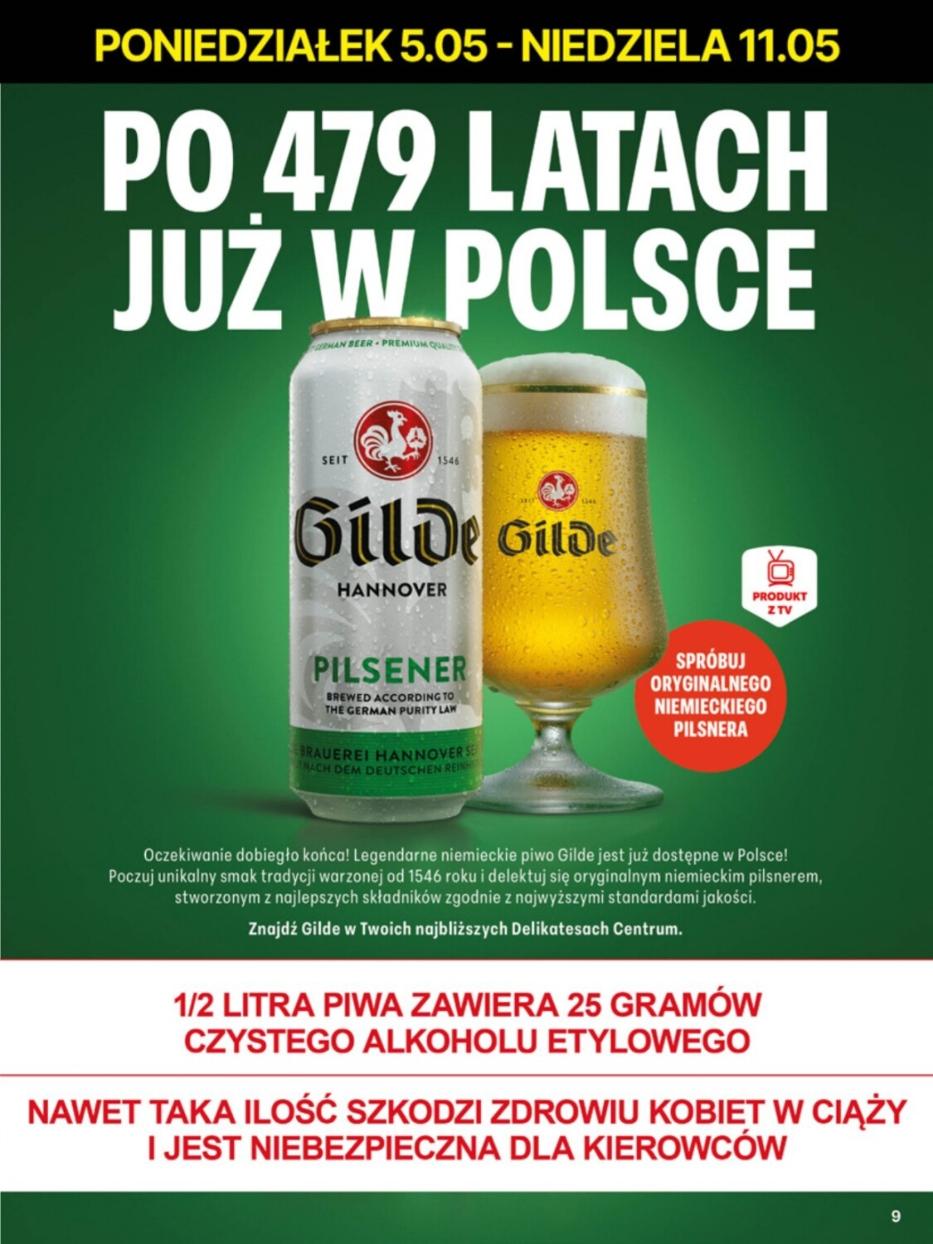 Gazetka promocyjna Delikatesy Centrum do 11/05/2025 str.9