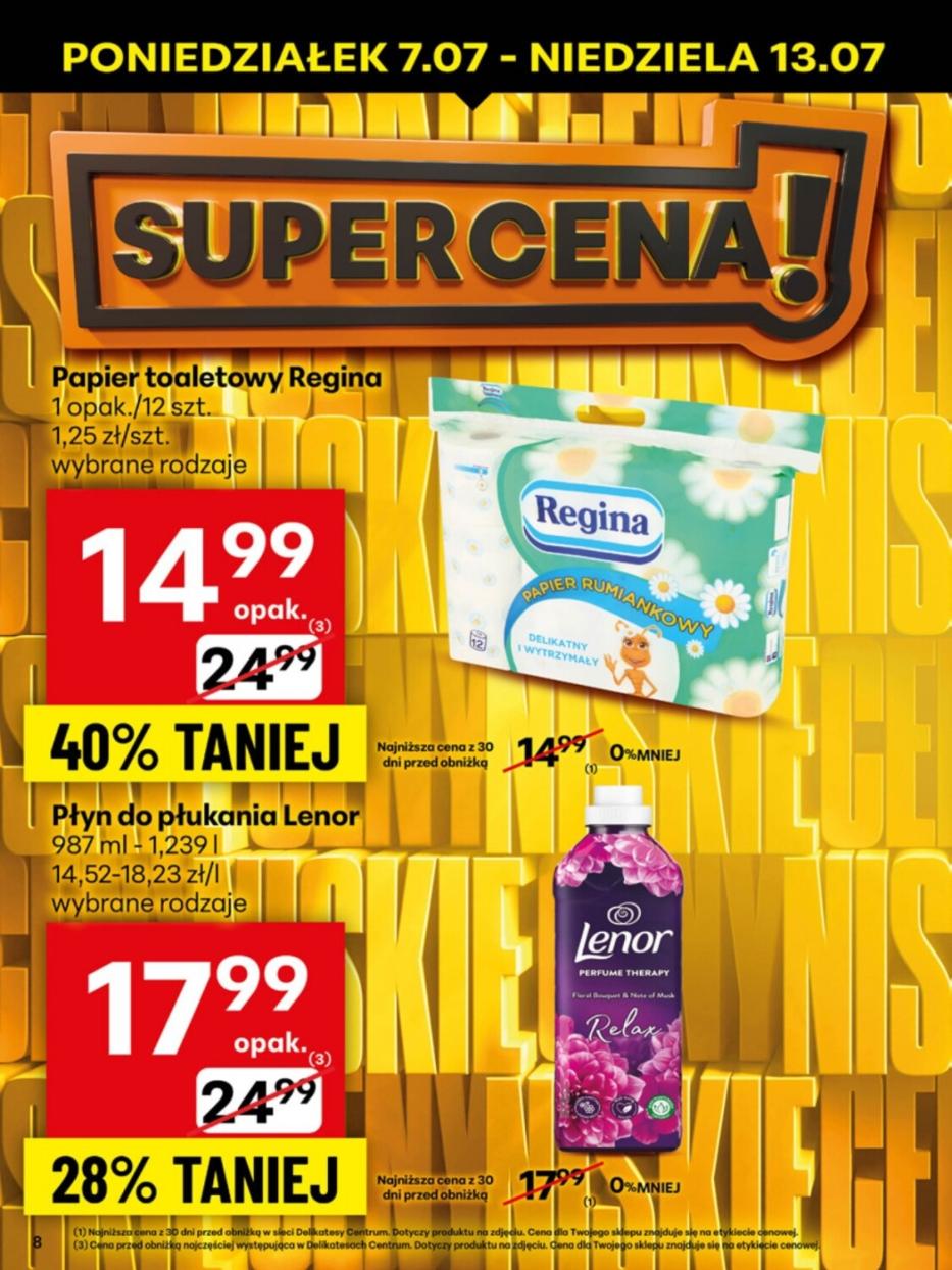 Gazetka promocyjna Delikatesy Centrum do 13/07/2025 str.8