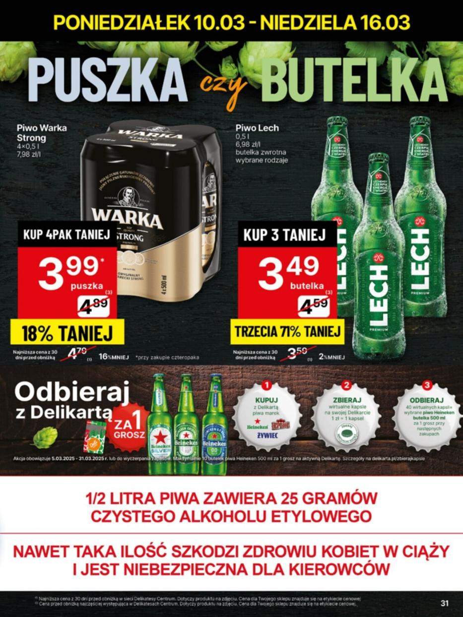 Gazetka promocyjna Delikatesy Centrum do 16/03/2025 str.31