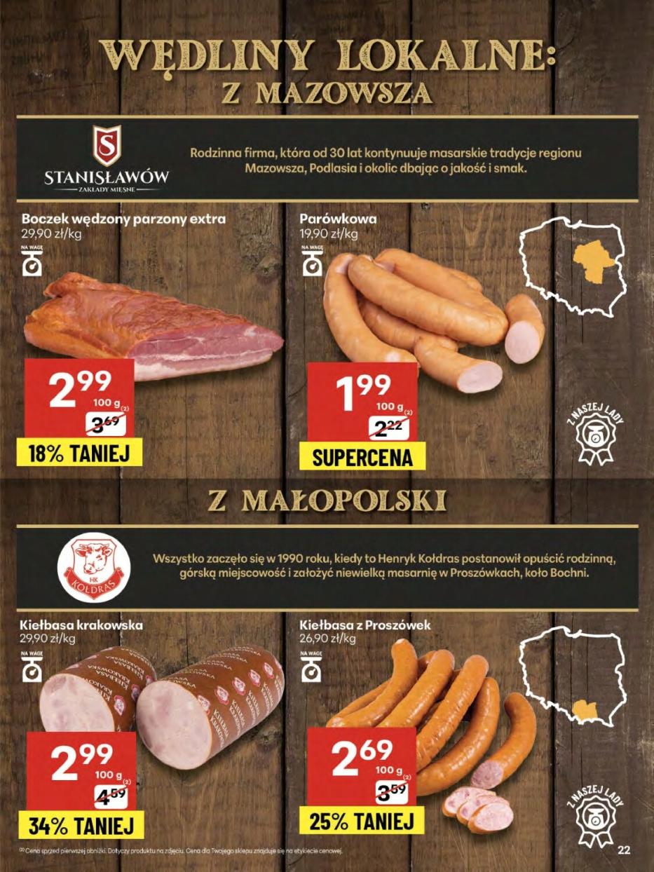 Gazetka promocyjna Delikatesy Centrum do 28/08/2025 str.22