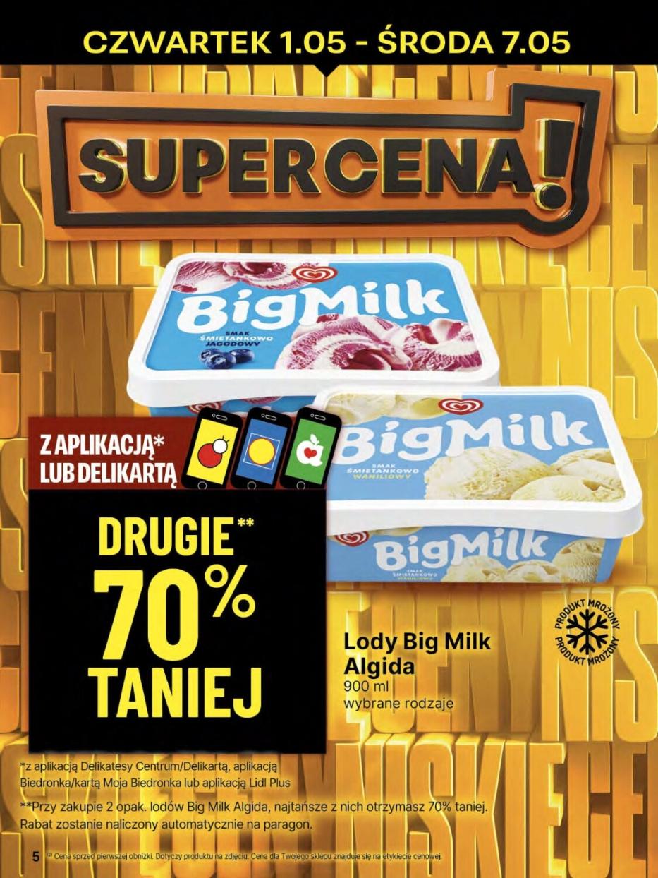 Gazetka promocyjna Delikatesy Centrum do 07/05/2025 str.5