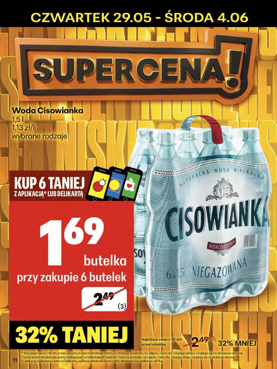 Gazetka promocyjna Delikatesy Centrum do 04/06/2025 str.11