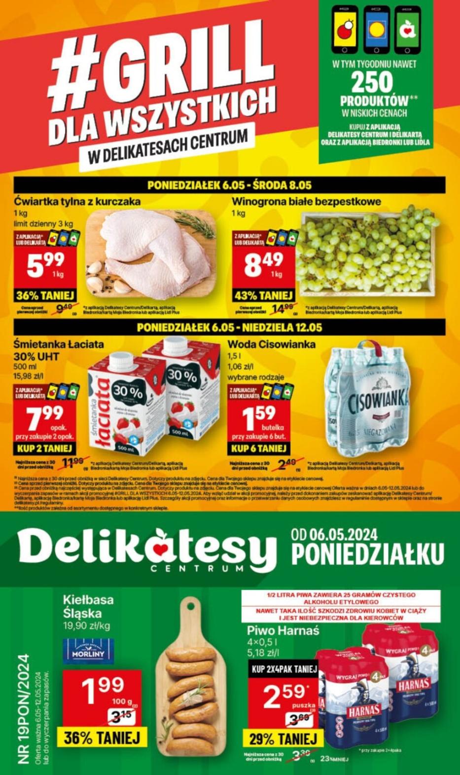 Gazetka promocyjna Delikatesy Centrum do 12/05/2024 str.1