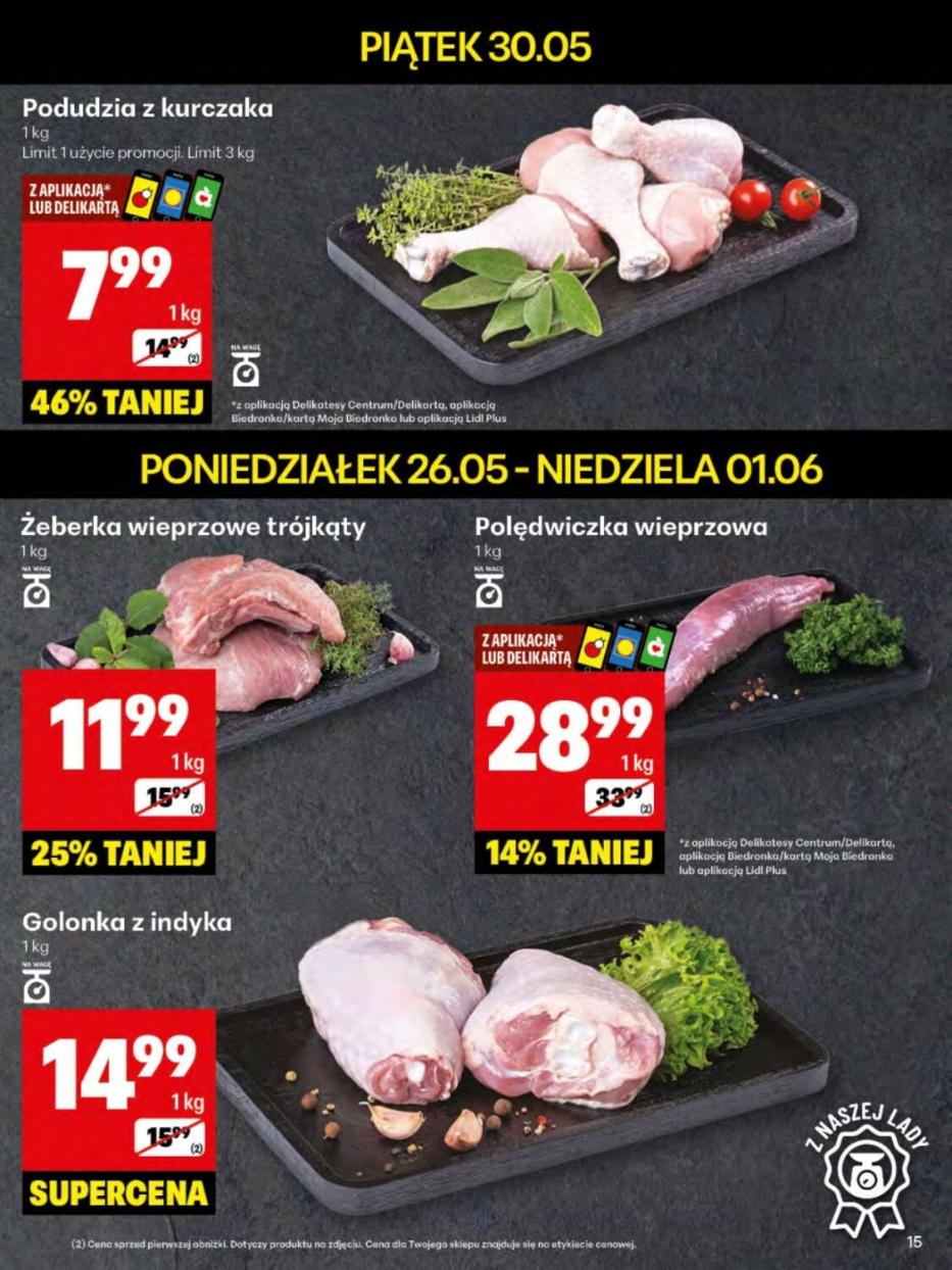 Gazetka promocyjna Delikatesy Centrum do 31/05/2025 str.15
