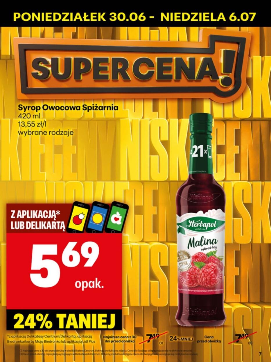 Gazetka promocyjna Delikatesy Centrum do 05/07/2025 str.7