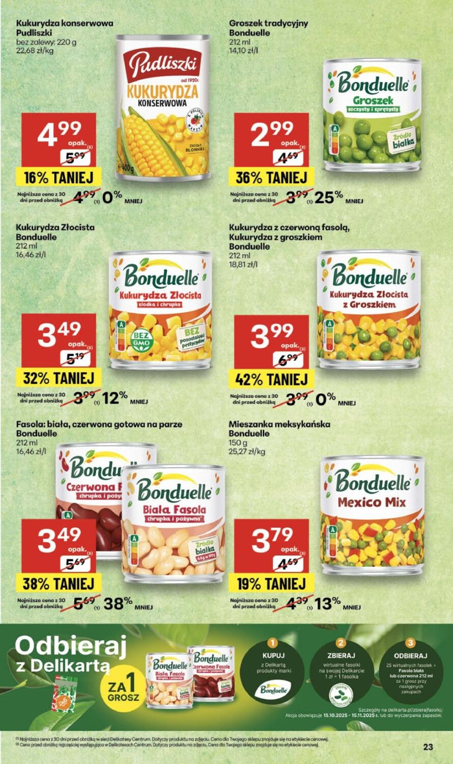 Gazetka promocyjna Delikatesy Centrum do 29/10/2025 str.23
