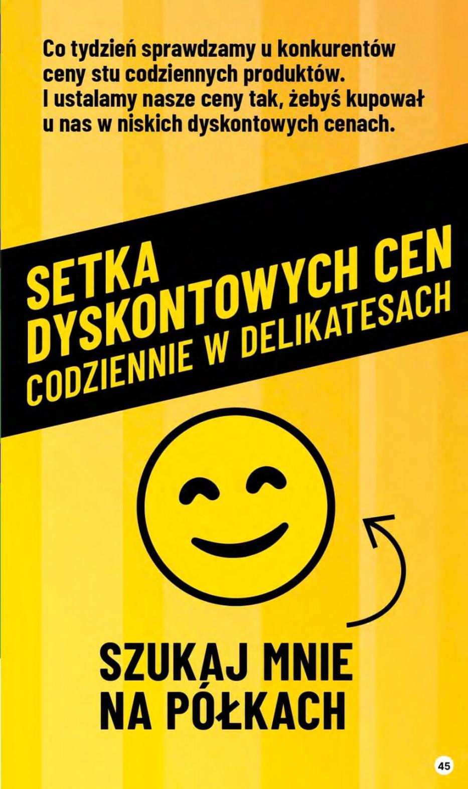 Gazetka promocyjna Delikatesy Centrum do 20/12/2023 str.45