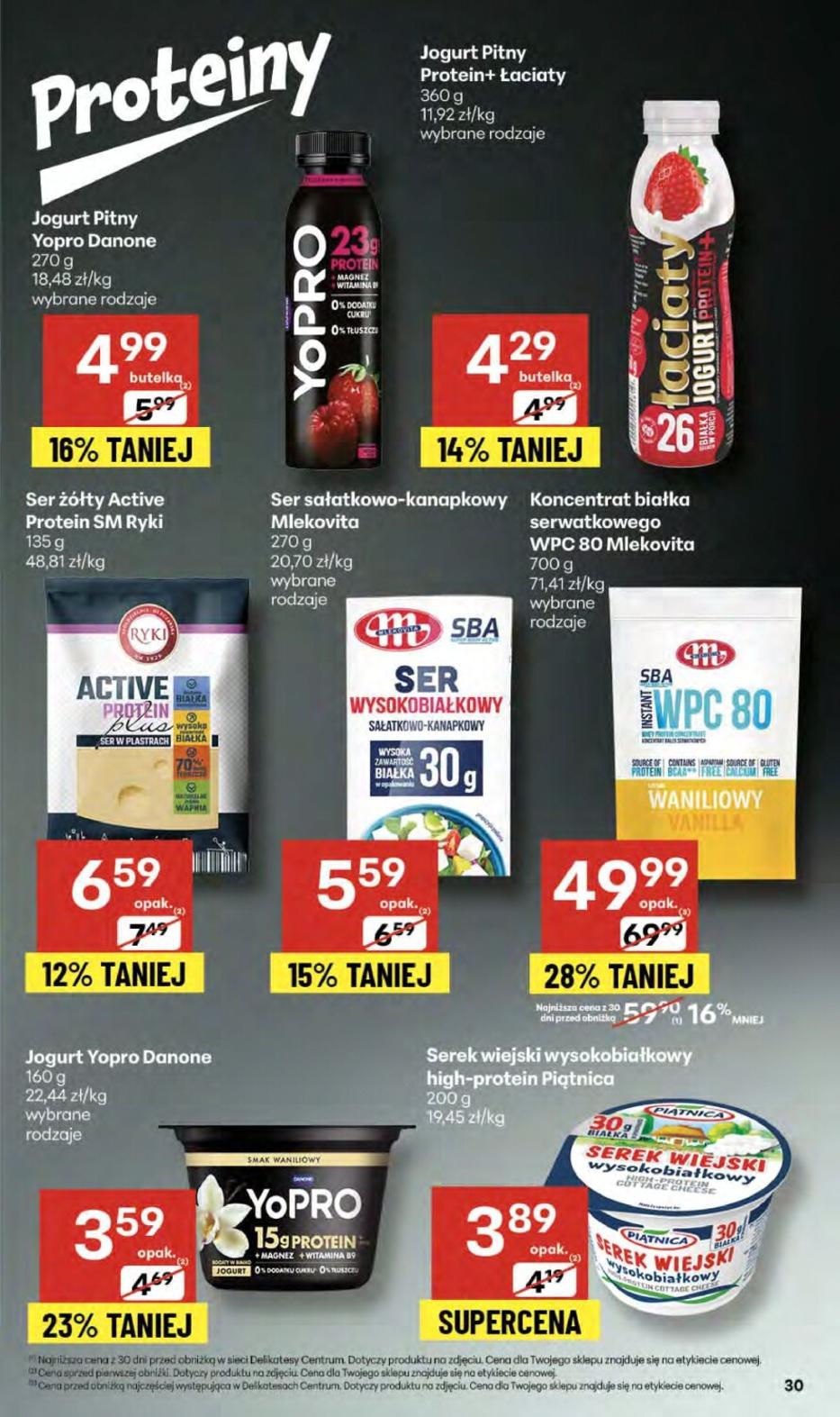 Gazetka promocyjna Delikatesy Centrum do 22/10/2025 str.30