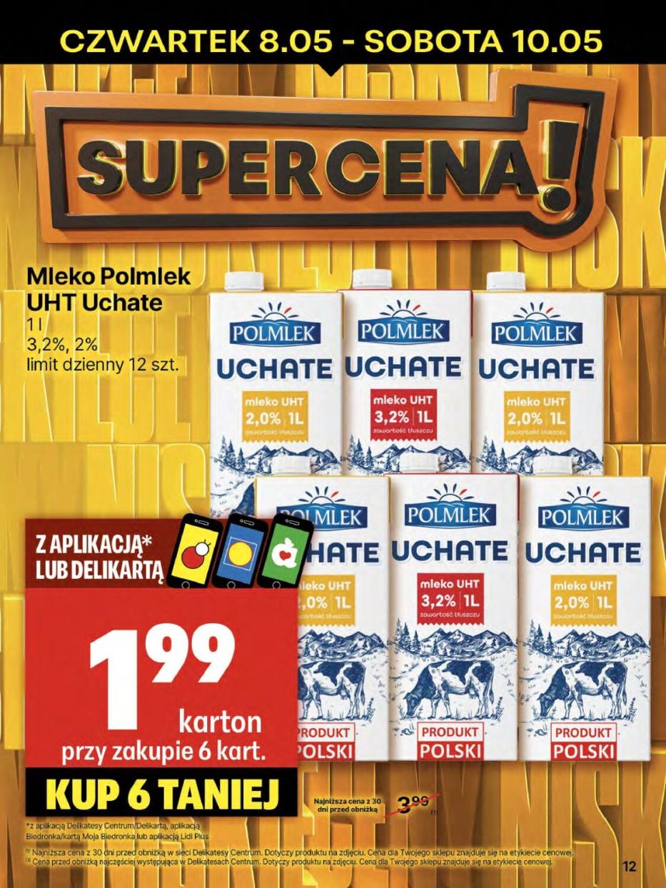 Gazetka promocyjna Delikatesy Centrum do 14/05/2025 str.12